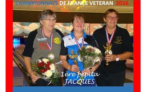 PEPITA CHAMPIONNE DE FRANCE VETERAN