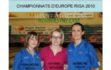 CHAMPIONATS D'EUROPE RIGA 2010 