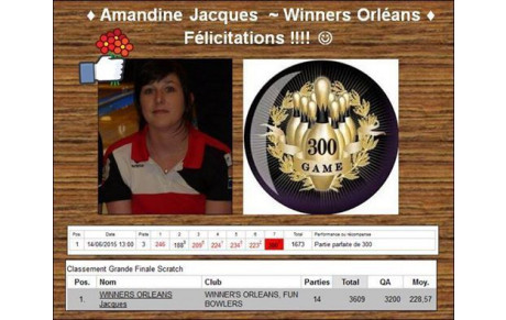 TOURNOI DE JOINVILLE et 300 d'AMANDINE